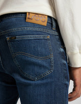 Lee Rider Męskie Spodnie Jeansowe Sea Salt Worn L701PXEI 112321982